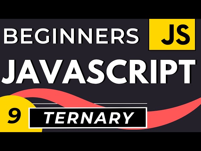 Ternary Operator in Javascript | Tutorial for Beginners