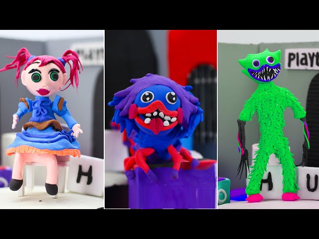 Create POPPY | HUGGY | PJ PUG-A-PILLAR | Appeared In Poppy Playtime Chapter 3 TRAILER With Clay