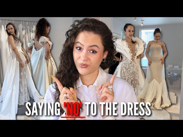 ALL the Wedding Dresses I DIDN'T CHOOSE! *BRIDAL SIZING IS CRAZY*