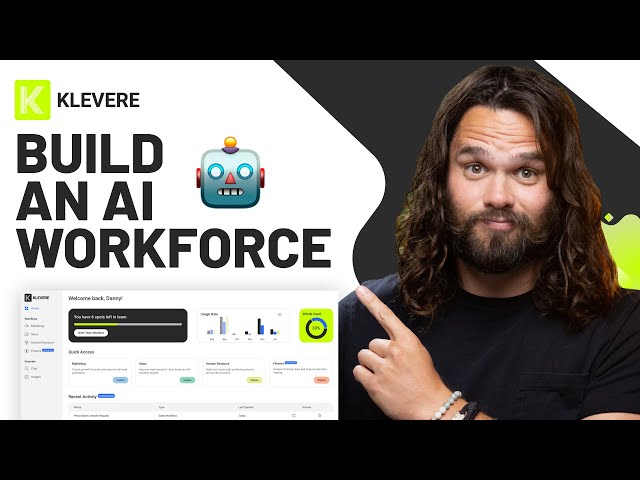 Execute Weekly Workloads in Hours Using Klevere’s AI Workforce