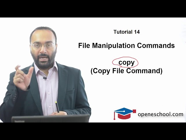 Windows Command Line Tutorials - Tutorial 14 - copy command