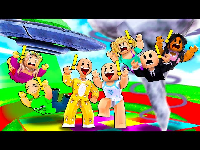 DAYCARE KIDS PLAY COLOR BLOCK, ALTITORTURE, SLUMBER PARTY, AND DON'T LEAVE CIRCLE | Roblox funny