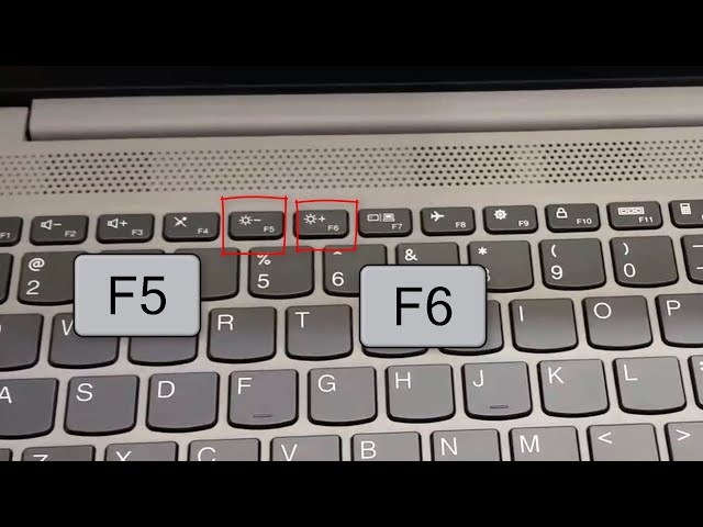 How To Adjust Screen Brightness In Lenovo IdeaPad Slim 5 Laptop