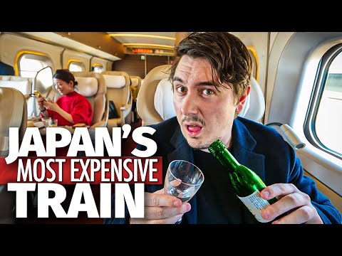 Inside Japan's Most Expensive Bullet Train | $750 Seat