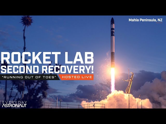 Watch Rocket Lab attempt to recover an Electron rocket FROM SPACE!