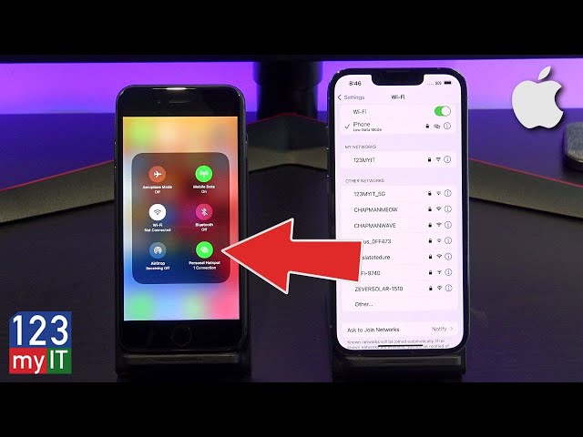 Share your Internet Connection using Personal Hotspot on iPhone