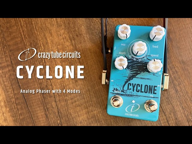 Crazy Tube Circuits Cyclone Analog Phaser (with 4 modes)