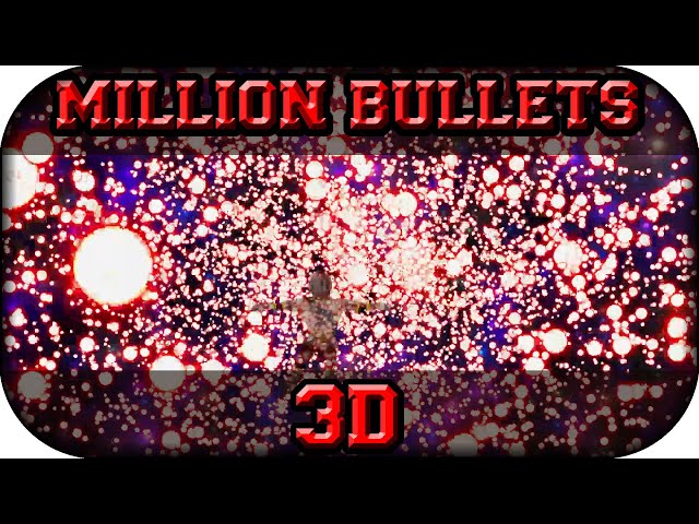 ❚Godot❙3D Bullet Hell ❰Millions of GPU Bullets❱❚