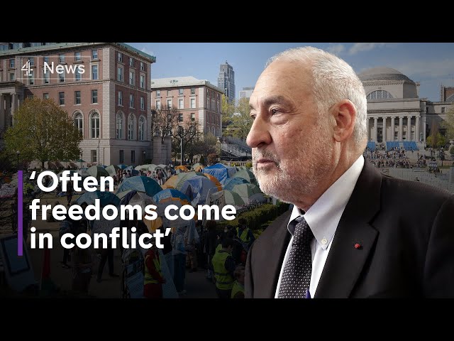 Economist Joseph Stiglitz on Pro-Palestine campus protests, Trump and rethinking freedom