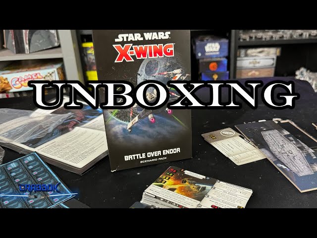 The Battle over Endor - Unboxing - X-Wing Finally Get's it's Star Destroyer Battle!
