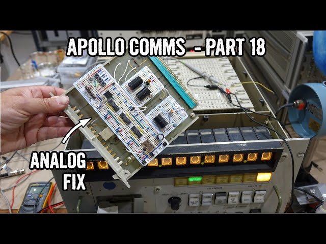 Apollo Comms Part 18: Updata Link Mystery Solved with X-Rays and Inductor Magic
