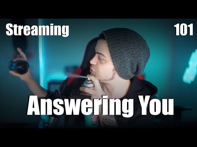 Streaming 101 - Part 11: Lens Spray, Lights, Audio, Capture Cards