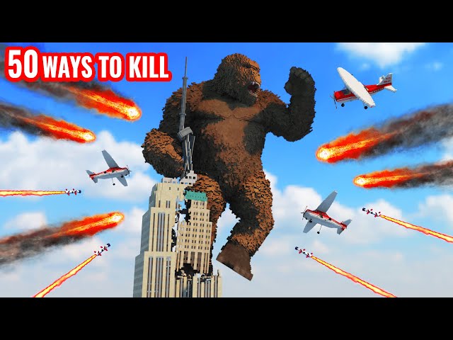 50 Ways To Kill KING KONG 😱 Teardown