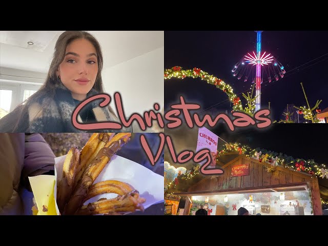 Christmas Vlog 🎄- Weihnachtsmarkt, Adventskranz kaufen und etwas Sport | Jil Schrödel