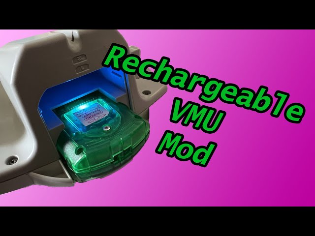 Dreamcast VMU Rechargeable Battery Mod v.2