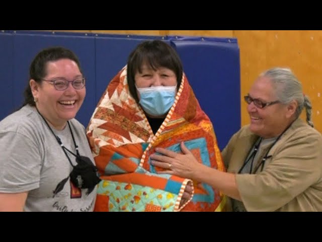 Group has gifted more than 700 handmade quilts to residential school survivors