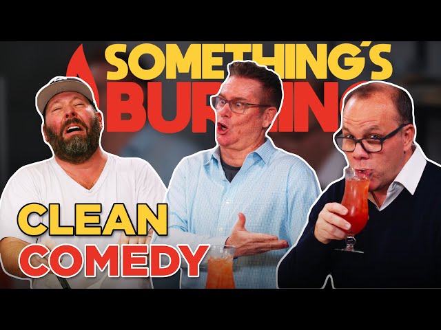 Clean Comedy and Cookin’ Candy with Brian Regan and Tom Papa | Something’s Burning | S1 E19