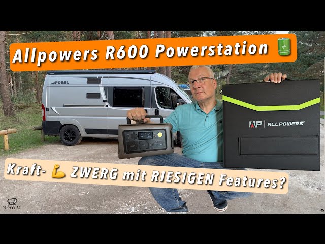 Allpowers R600 Powerstation - mobiler Kraft- ZWERG mit RIESIGEN Features im XXL-Test