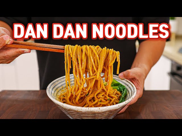 Authentic Dan Dan Noodles in 15 Minutes!