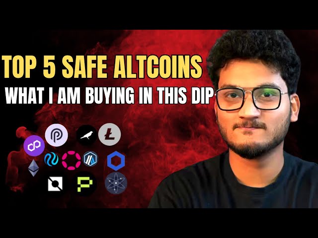 5 ALTCOINS I AM BUYING IN THIS DIP | Best safe Altcoins | Crypto Market Update
