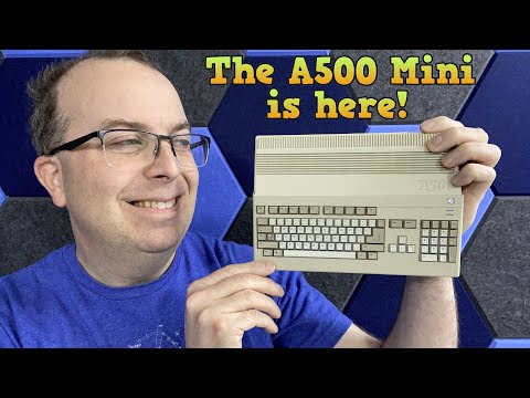 The Mini Amiga 500 has arrived!