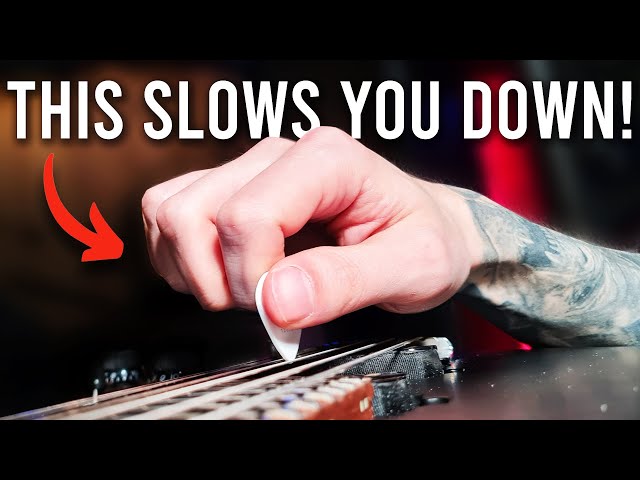You're Probably Using The WRONG Pick Grip!