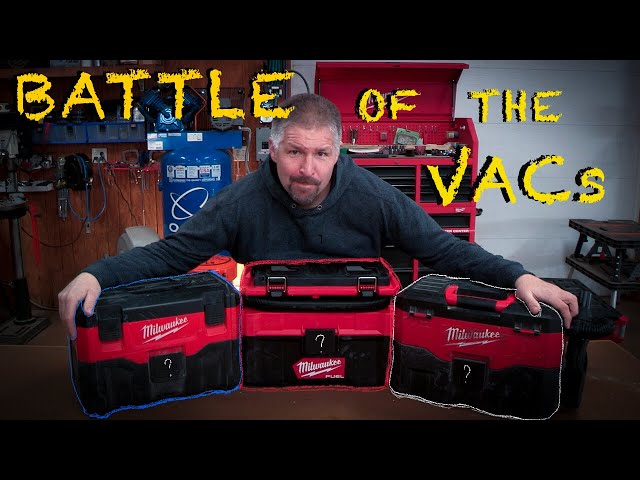 Milwaukee's WetDry Vacuums Suction Test and Review