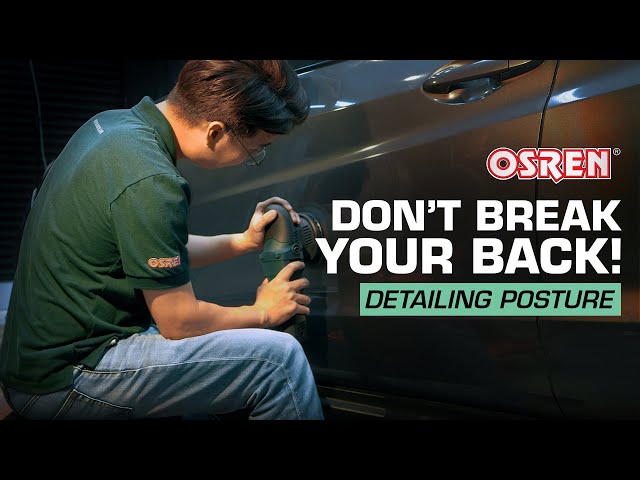 Don't break your back ! - Detailing Posture