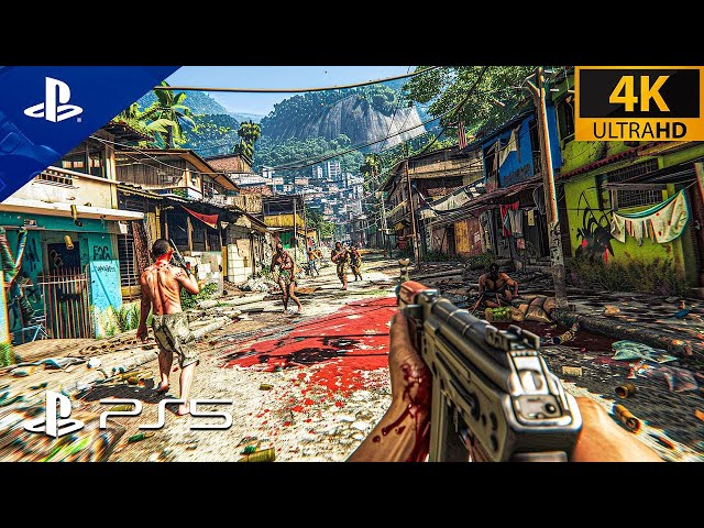(PS5) Rio Favelas Massacre | Ultra Realistic Graphics [4k60FPS HDR] Call Of Duty