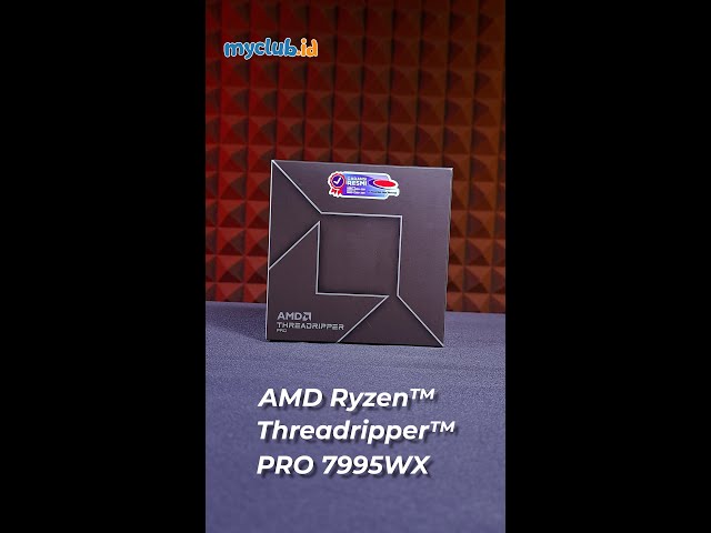 Prosesor seharga mobil ??? Ini dia nih... AMD Ryzen Threadripper PRO 7995WX! #shorts