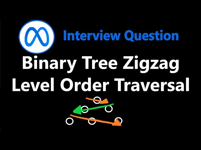 Binary Tree Zigzag Level Order Traversal - Leetcode 103 - Python