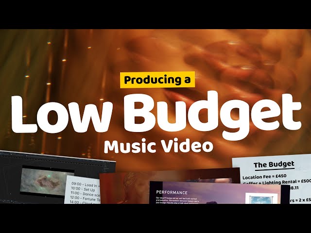 How We Managed To Make A (subjectively) Premium Looking Music Video For Less Than $3500