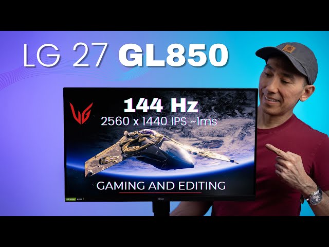 LG 27GL850-B Monitor: Unboxing, Features, Review, Specs | 144hz