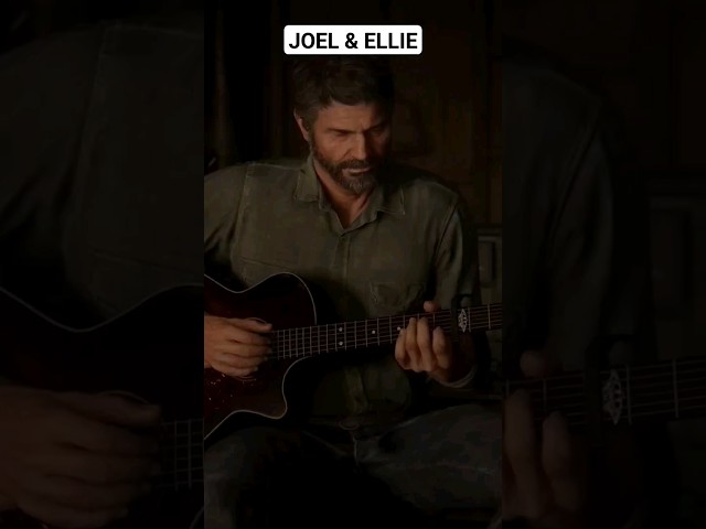 Joel spielt für Ellie Gitarre #lastofus #lastofuspart2 #playstation  #thelastofuspart2remastered