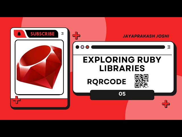 Exploring Ruby Libraries 05 | Ruby RQRCODE