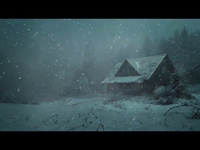 Blizzard White Noise | Block Out Distractions with the Sounds of Nature | Snowstorm Sounds for Sleep