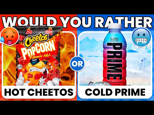 Would You Rather...? Hot vs Cold Choices 🔥🧊