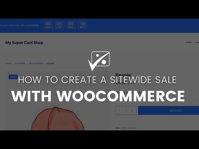 How to Create a Sitewide Sale in WooCommerce