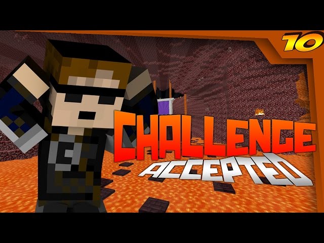 Minecraft Challenge Accepted #10 - CROUCH ONLY!! ;_;