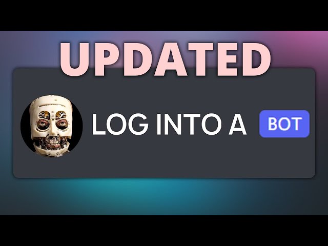Log into a Discord Bot!