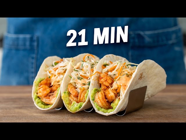 Shrimp Tacos in Under 25 Minutes (Really!) | WEEKNIGHTING