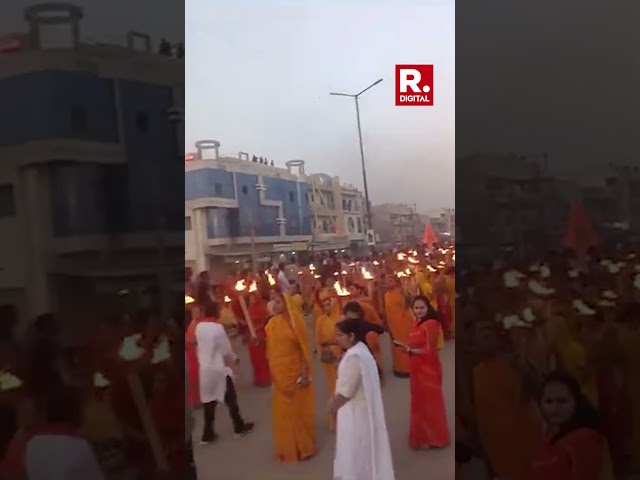 Lord Ram Devotees Hold Diya March In Kutch, Watch Goosebumps Worthy Moment