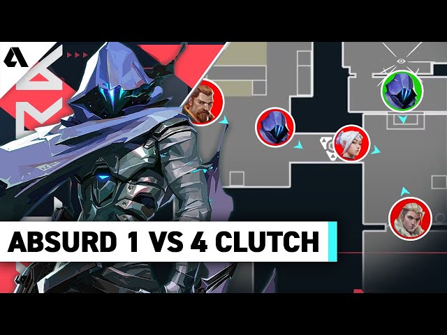 The Most ABSURD Omen 1 vs 4 Clutch Of All Time? - Pro VALORANT Analysis