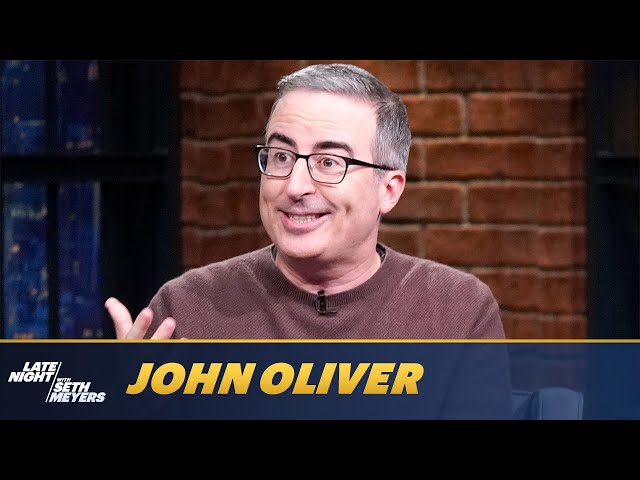John Oliver on His Hatred for New Year's Eve and His Pirate Party Mishap