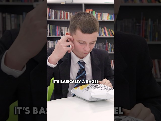 British Highschoolers CONFUSED by Everything But The Bagel Chips!
