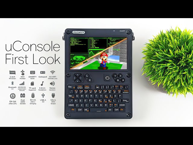The uConsole Is The Coolest All-New DIY Handheld We've Ever Had Our Hands On