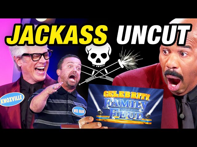 UNCUT Jackass episode BREAKS Steve Harvey!