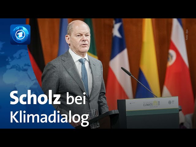 Petersberger Klimadialog: Scholz sagt zwei Milliarden Euro für Klimafonds zu