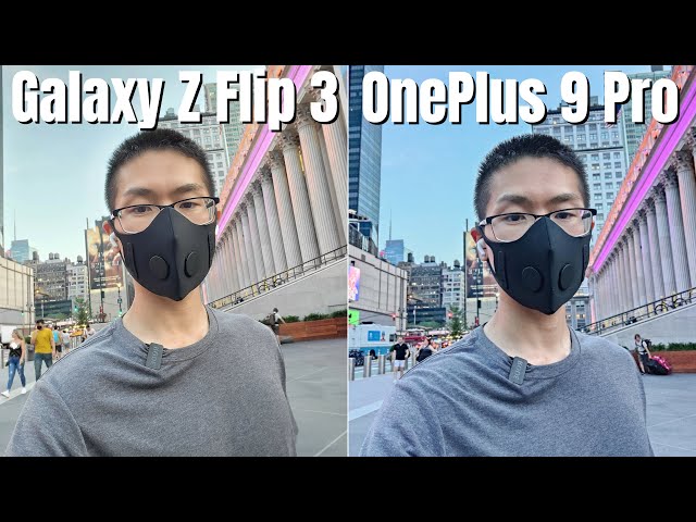 Samsung Galaxy Z Flip 3 vs OnePlus 9 Pro Real World Camera Comparison