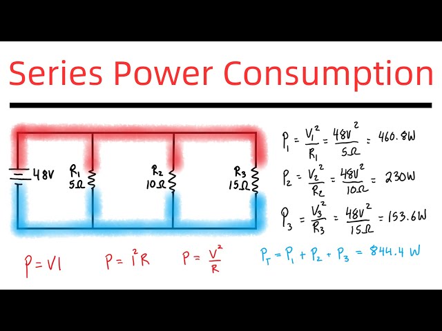 Determine Power Consumed in a Parallel Circuit